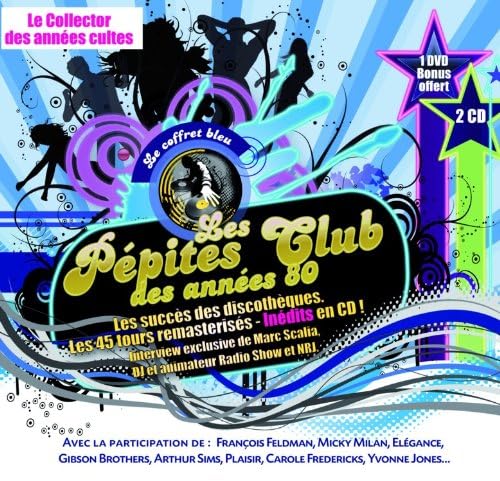 Les Pepites Club des Annees 80 Coffret Bleu cd
