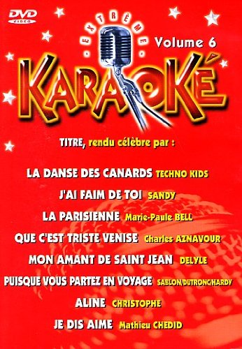 DVD Extrême Karaoké Vol.06 dvd