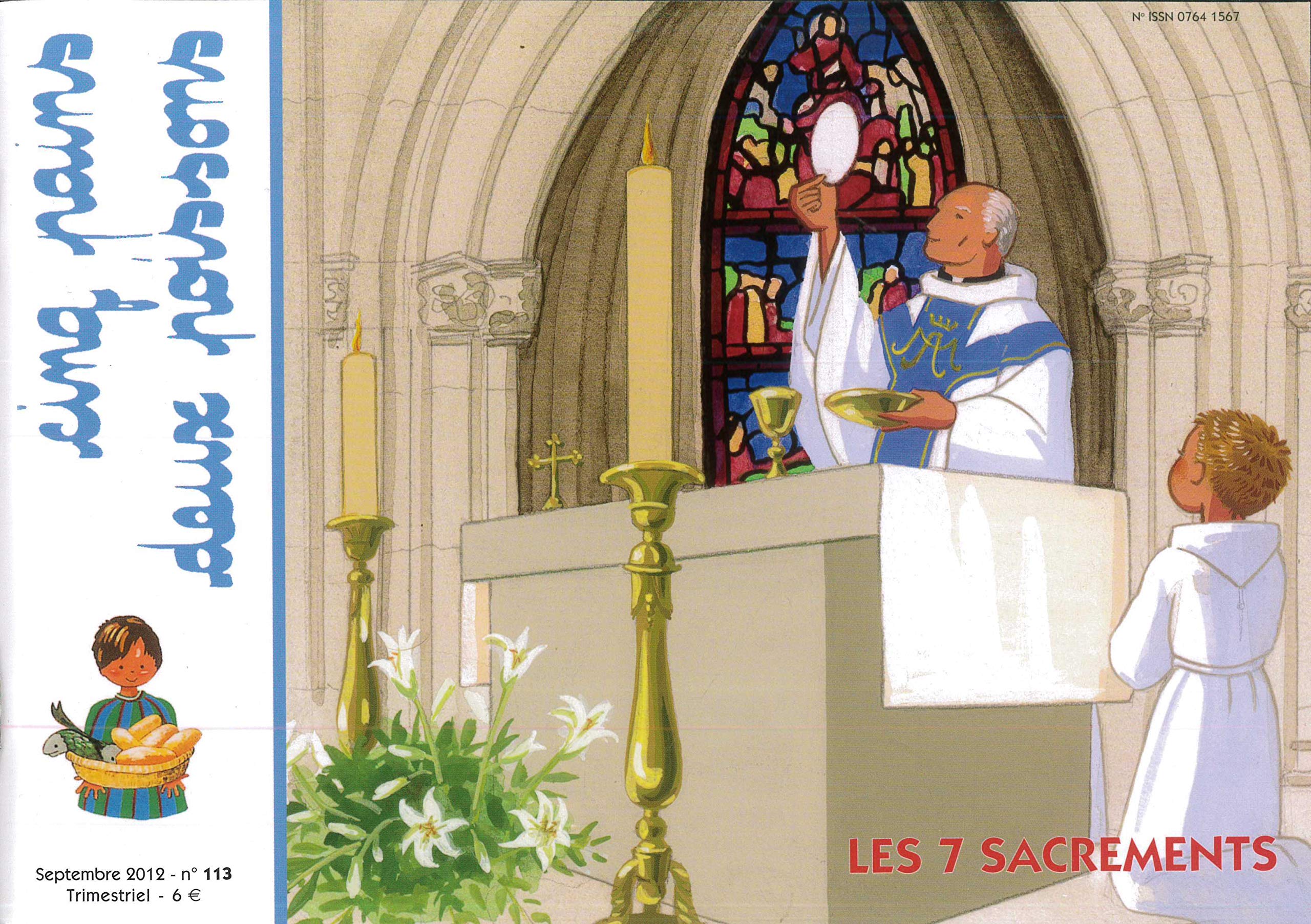 Cinq pains deux poissons 113 - Les 7 sacrements book