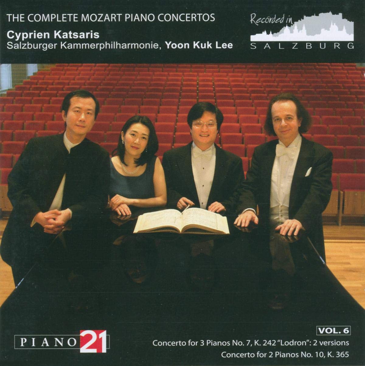 Complete Vol 6/Concertos for 2 & 3 Pianos cd
