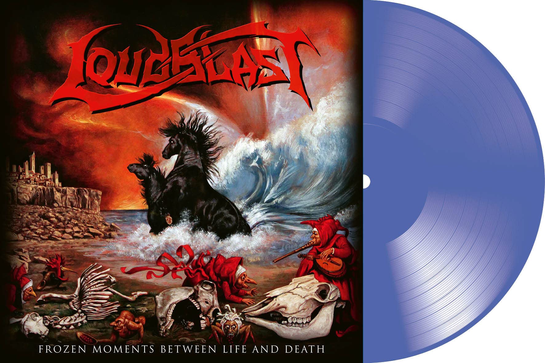 Frozen Moments Between Life & Death (Blue Vinyl) Metal & Hardrock