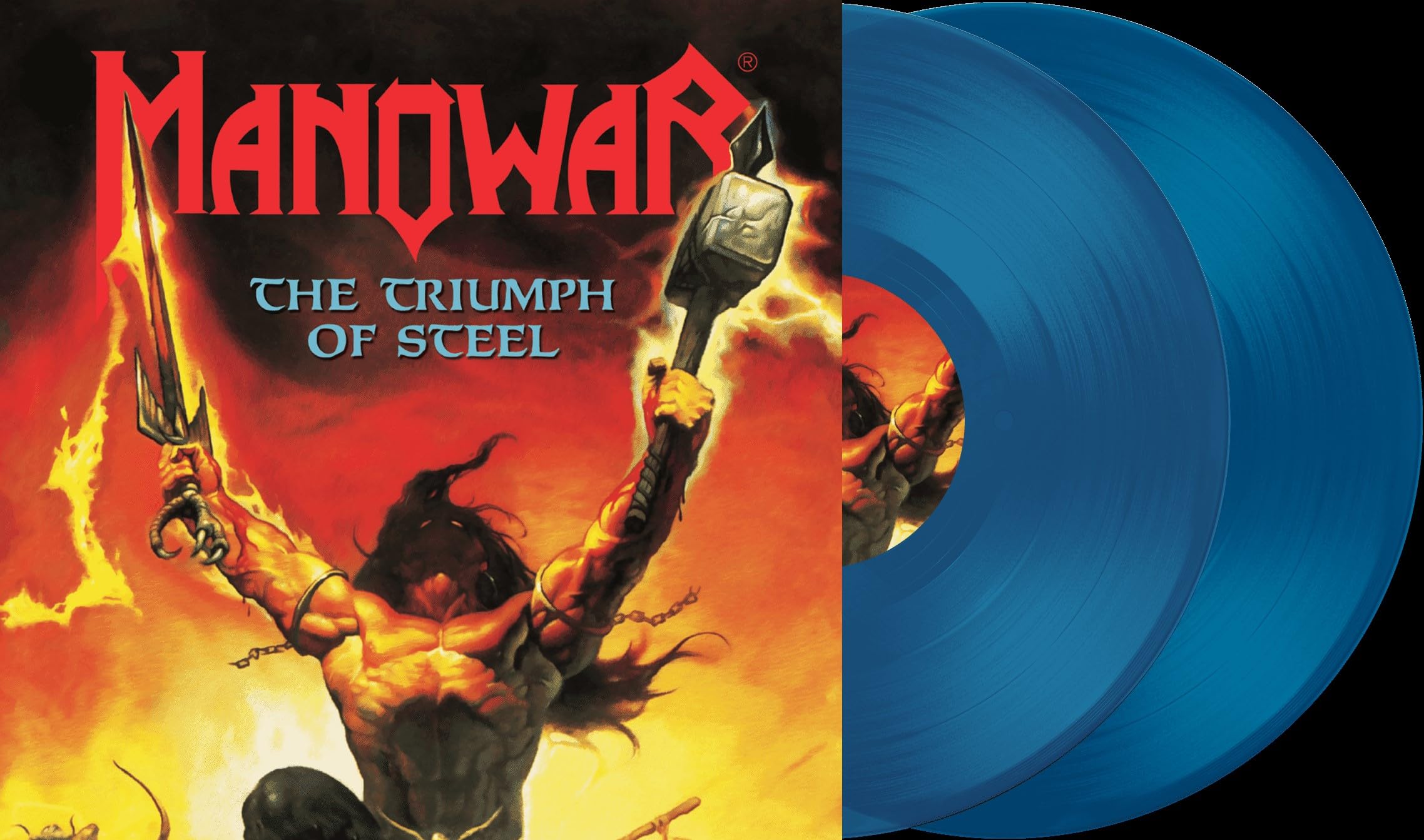 The Triumpf Of Steel (Ltd. Blue Translucent 2LP) Metal & Hardrock