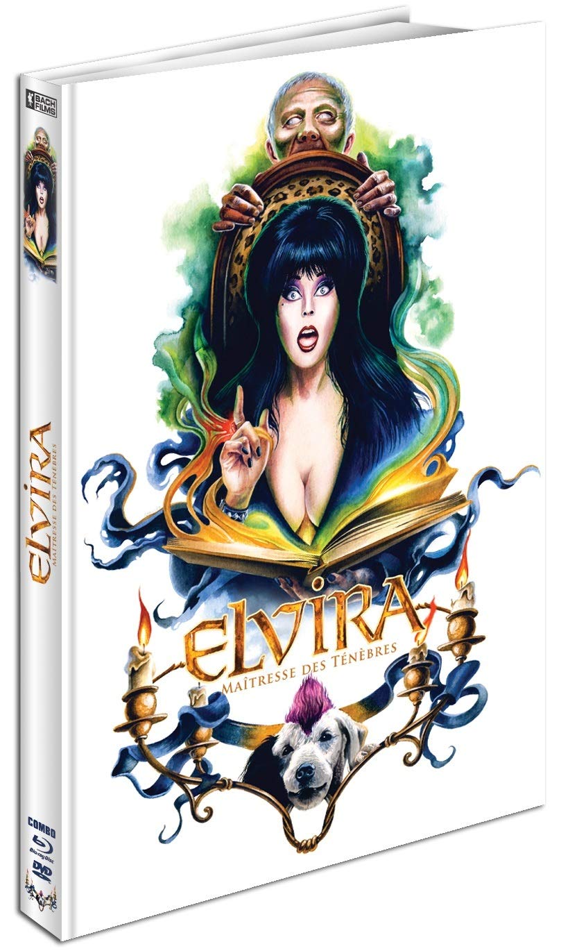 Elvira-Maîtresse des Ténèbres Combo dvd
