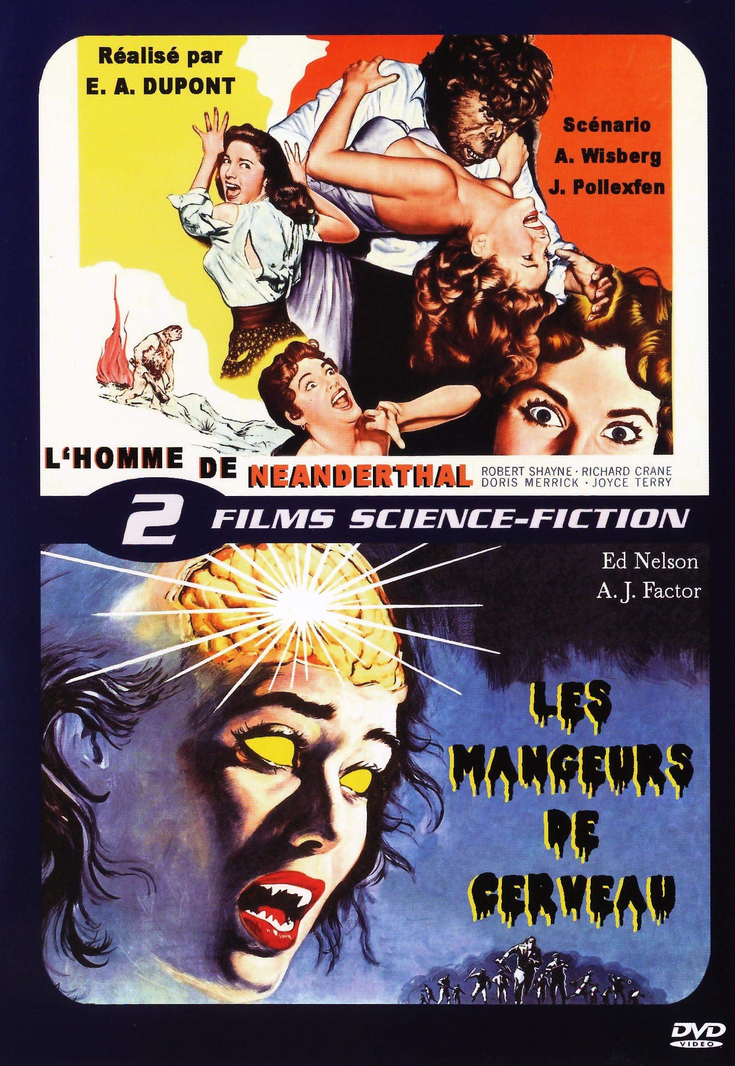 L'homme de neanderthal + les mangeurs de cerveau Films