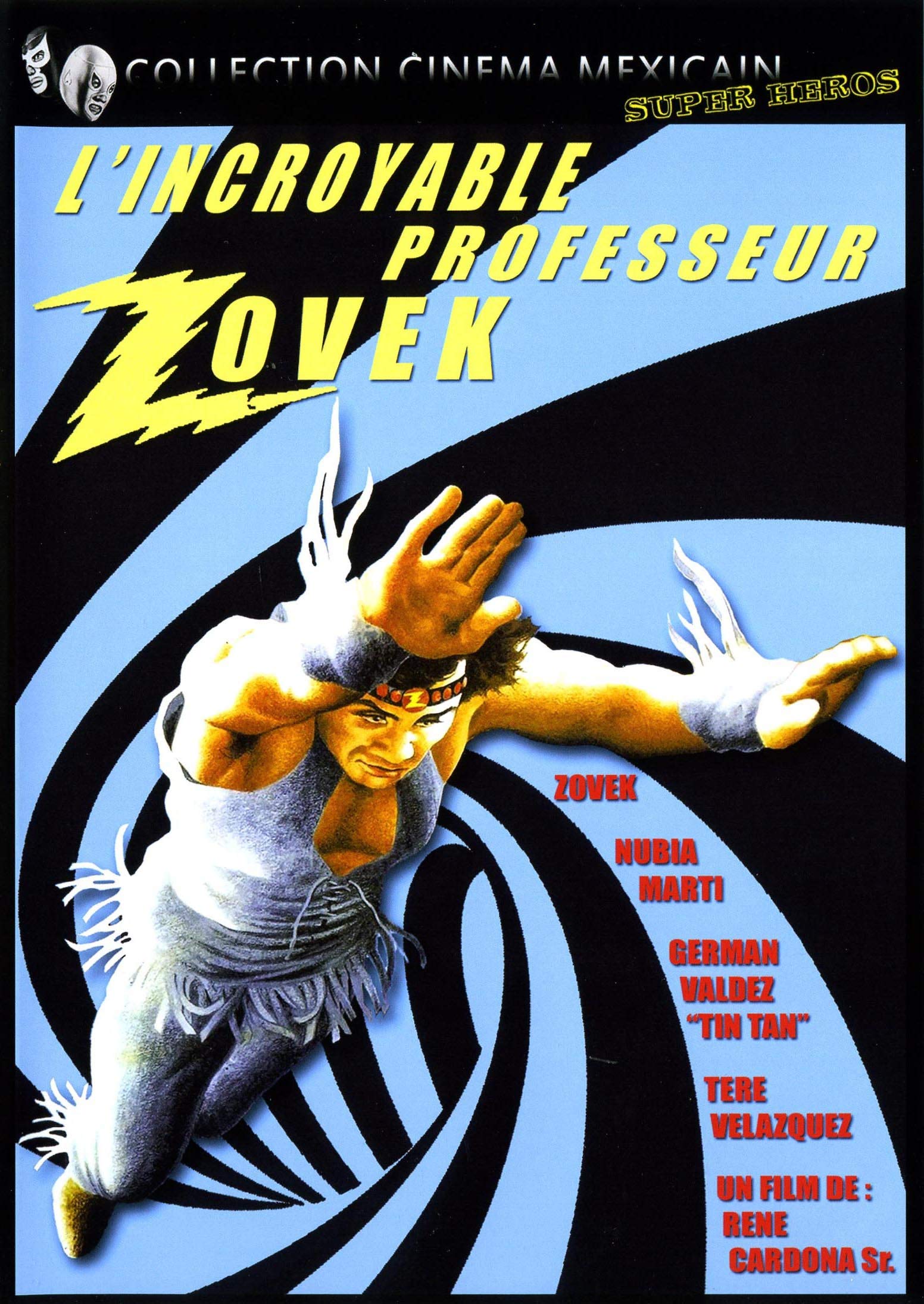 L'Incroyable professeur Zovek dvd