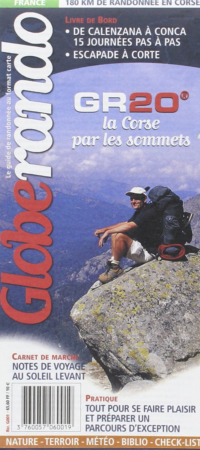 Carte de randonnée : GR 20, la Corse par ses sommets Maps & Plans