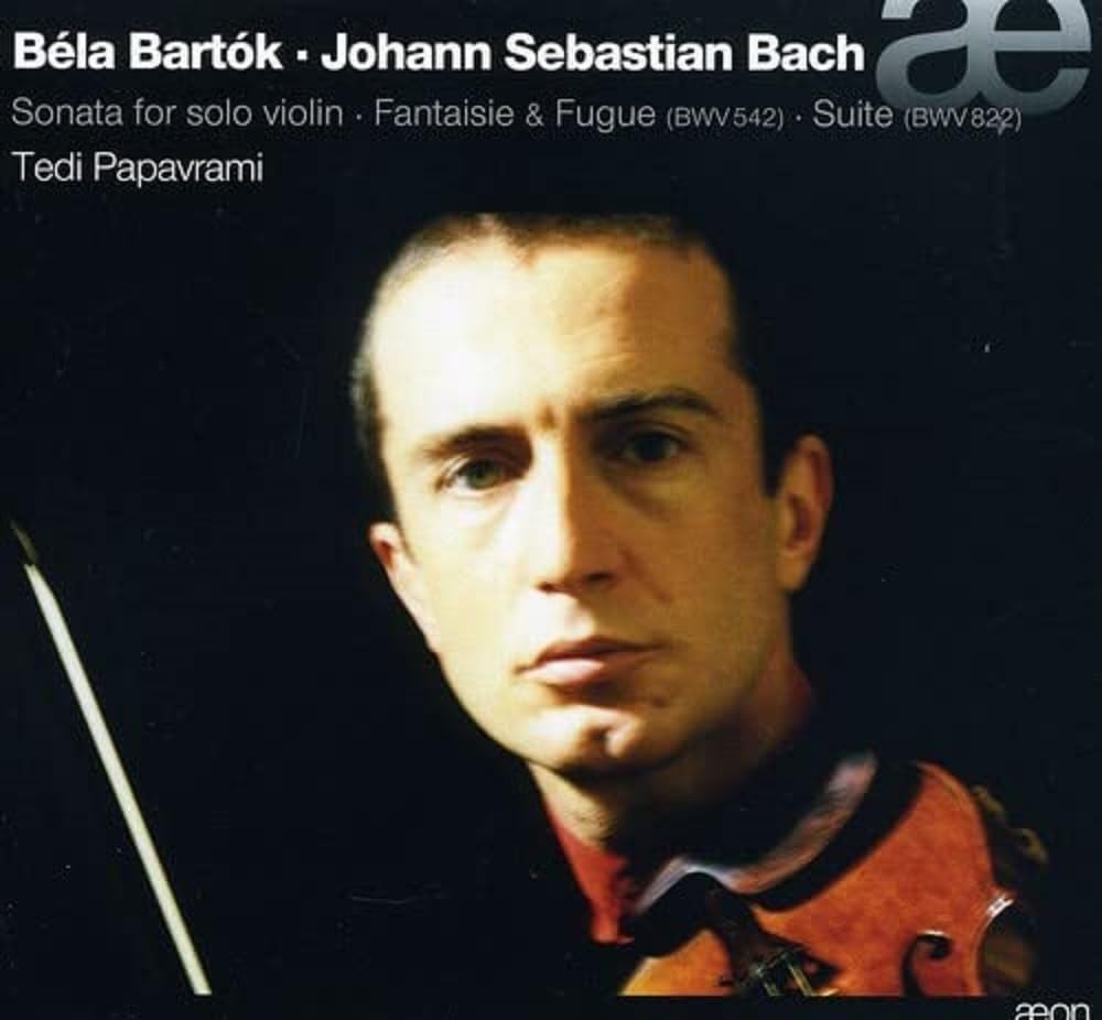 Bach : Fantaisie & Fugue Bwv542. Suite Bwv822 ; Bartok : Sonate Pour Violon Seul cd