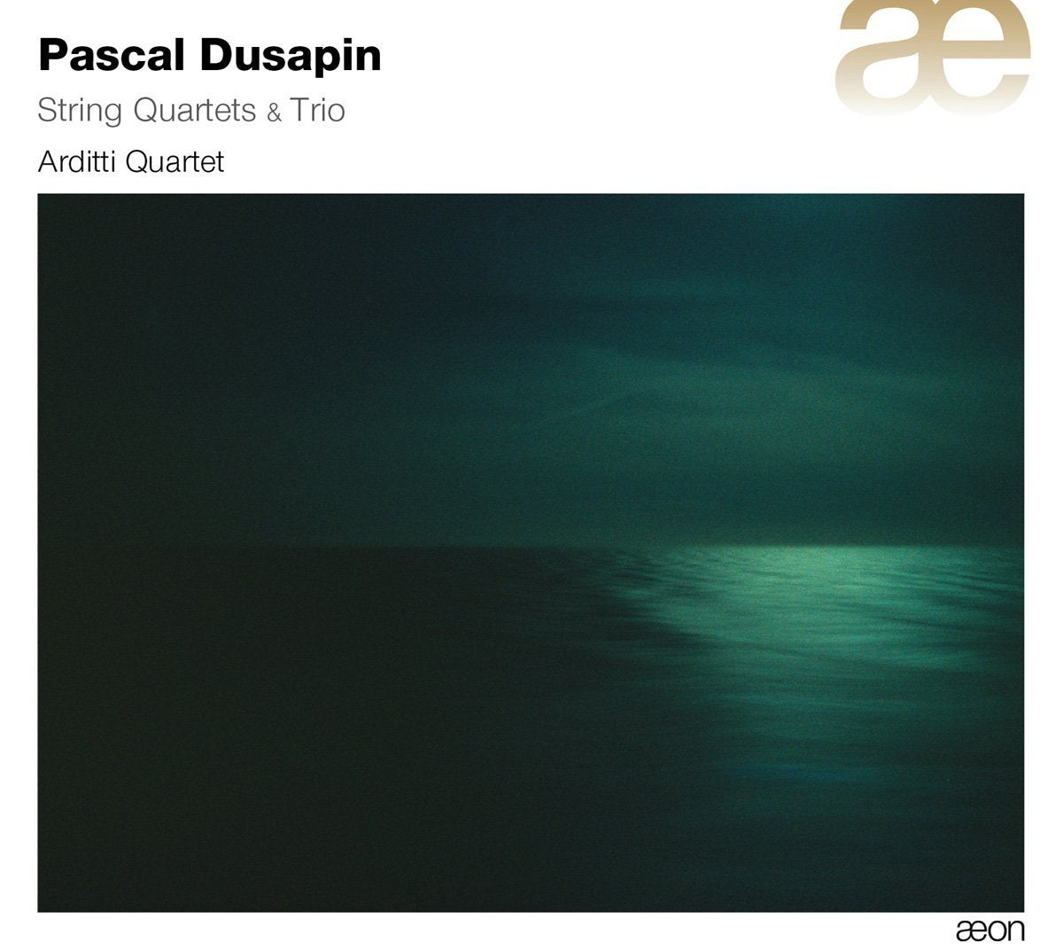 Dusapin : Quatuors à cordes n° 1 à 5 - Trio (musique fugitive) cd