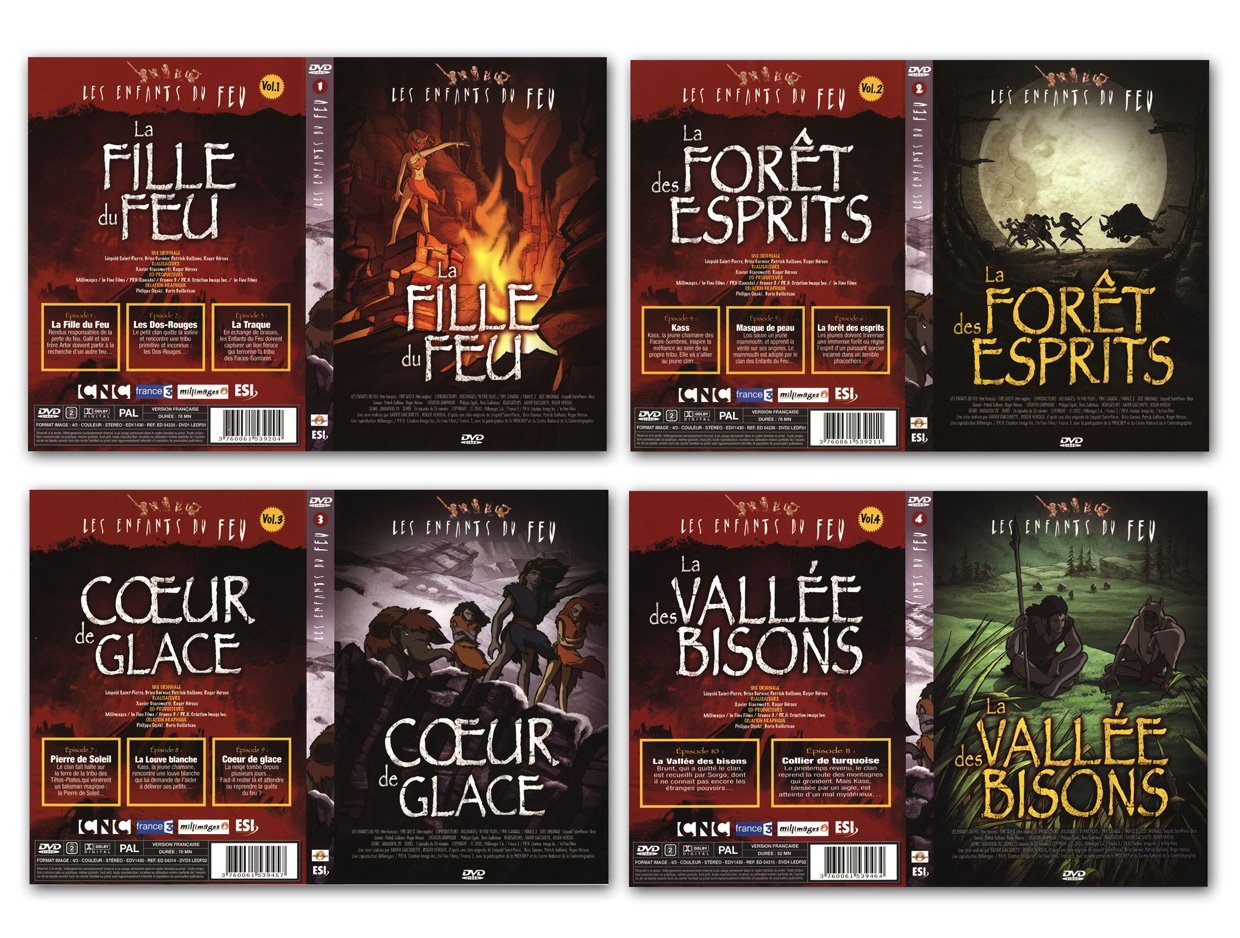 LES ENFANTS DU FEU VOLUME 1 dvd