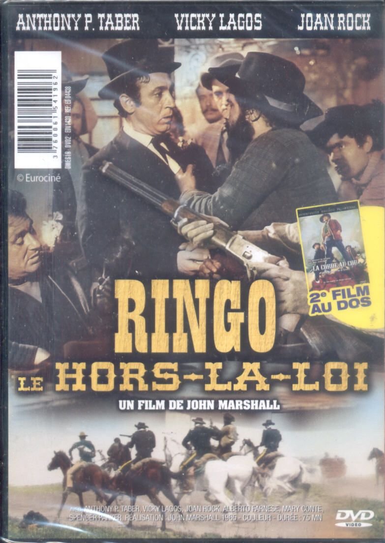 LA CORDE AU COU + RINGO LE HORS LA LOI (DVD 2 films) dvd