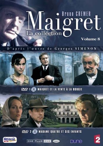Maigret, vol. 8 : maigret et la vente a la bougie ; madame quatre et ses enfants Box sets