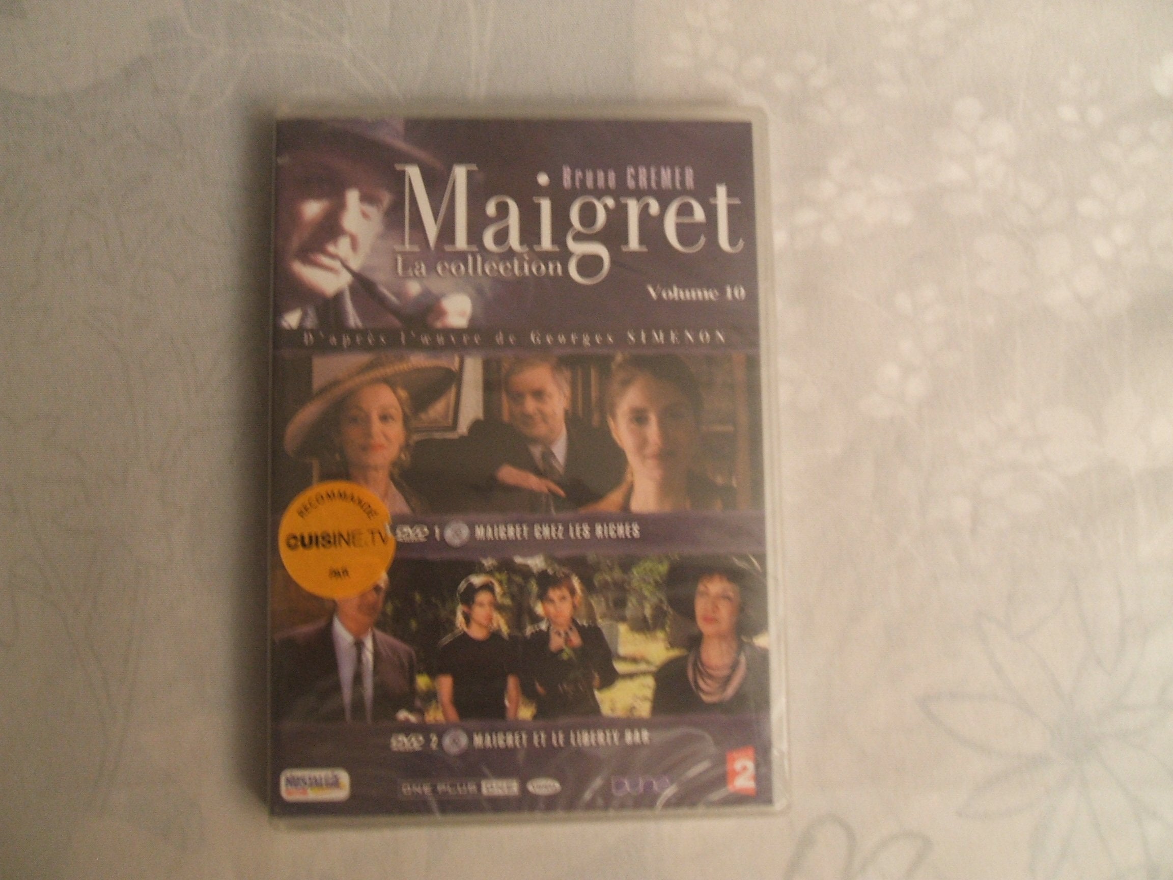 Maigret, vol. 10 : maigret chez les riches ; maigret et le liberty bar Box sets