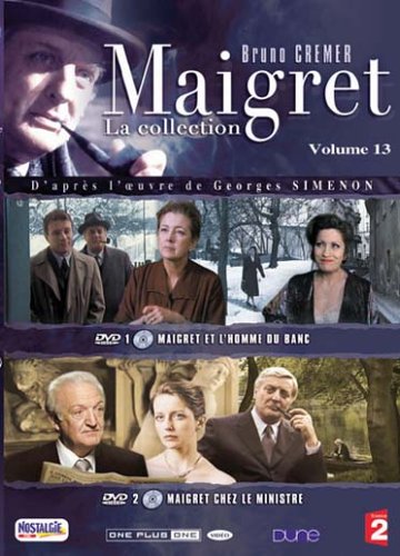 Maigret, vol. 13 : maigret et l'homme du banc ; maigret chez le ministre Box sets