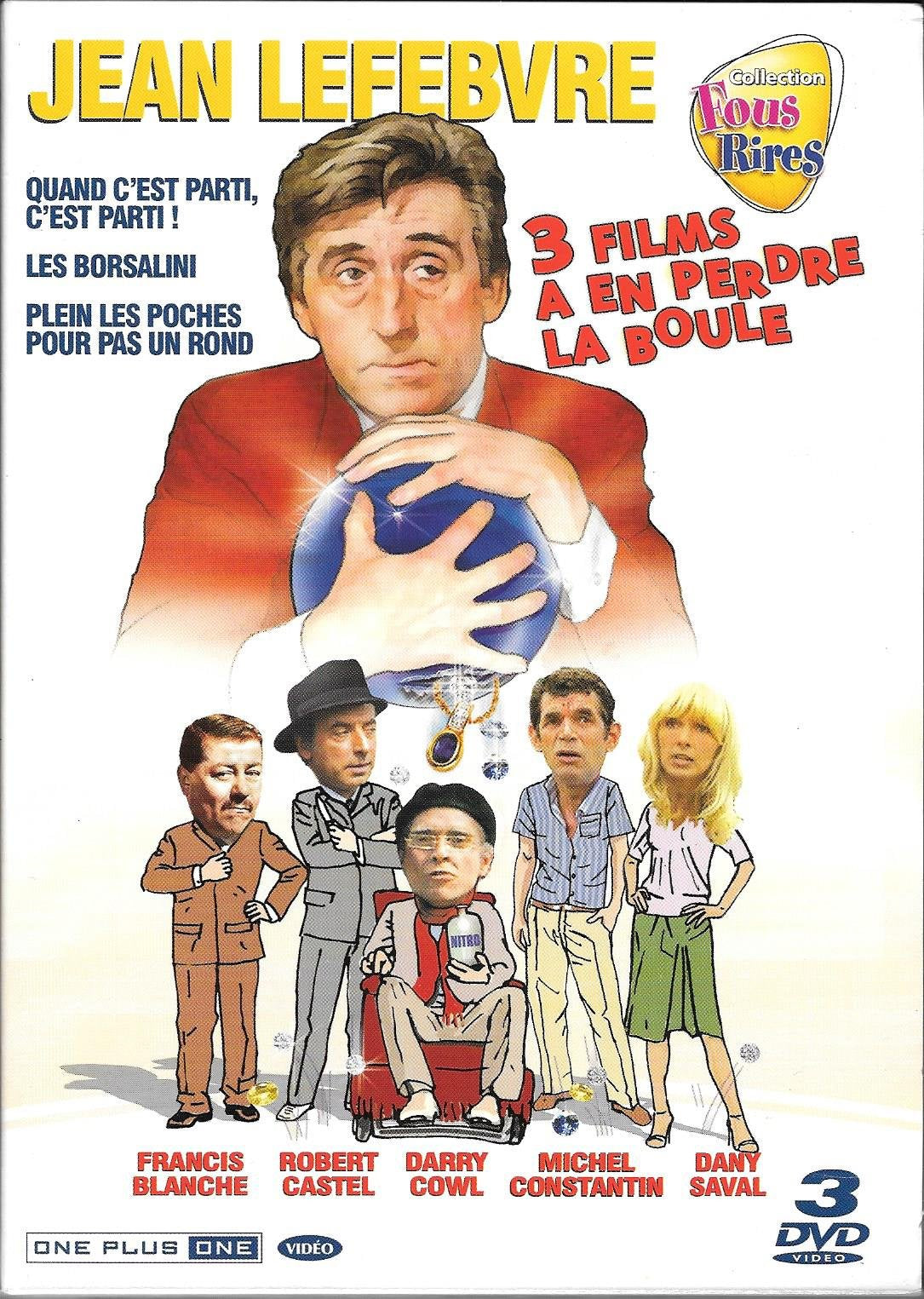 Coffret jean lefevre : quand c'est parti, c'est parti ; les borsalini ; plein les poches pour pas un rond Movies