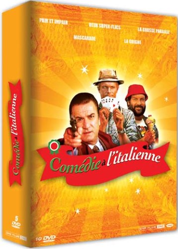 Coffret comédie a l'italienne : pair et impair ; 2 super flics ; la grosse pagaille ; mascarade ; la guigne Movies