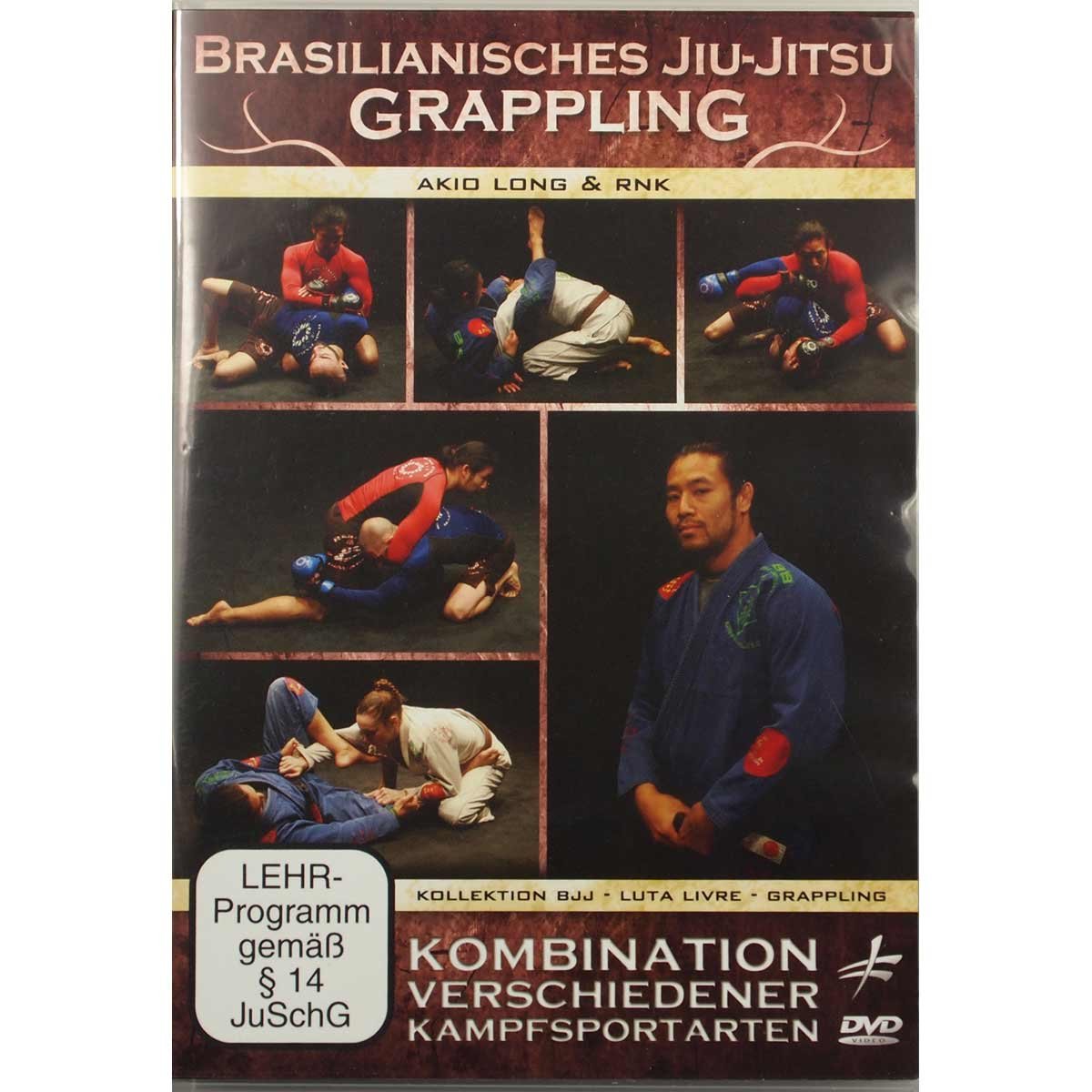 Brasilianisches Jiu-Jitsu Grappling - Kombination verschiedener Kampfsportarten Films