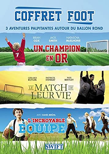 Coffret Football : Un Champion en Or + l'incroyable équipe + Le Match de Leur Vie dvd