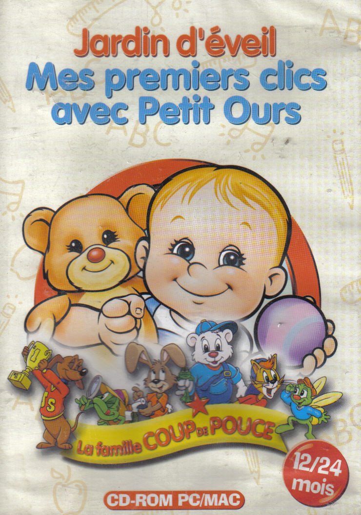 Jardin d'éveil: Mes premiers clics avec Petit Ours (CD-ROM PC/MAC) game