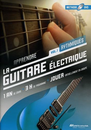 MUSICATEM DVD GUITARE ELECTRIQUE VOL.1 LA RYTHMIQUE Films