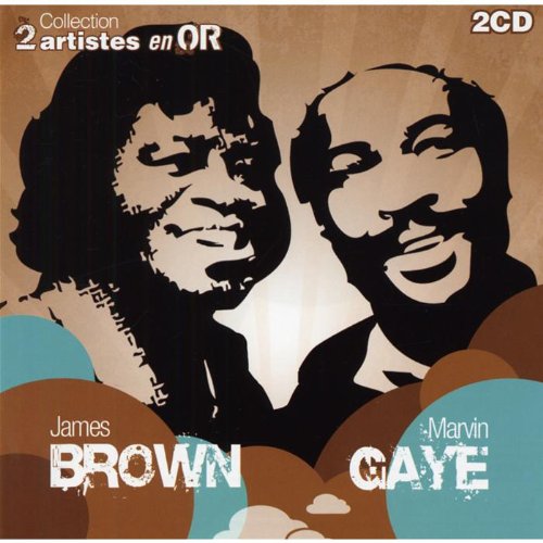 James Brown & Marvin Gaye (Coffret 2 CD) Funk, R&B & Soul