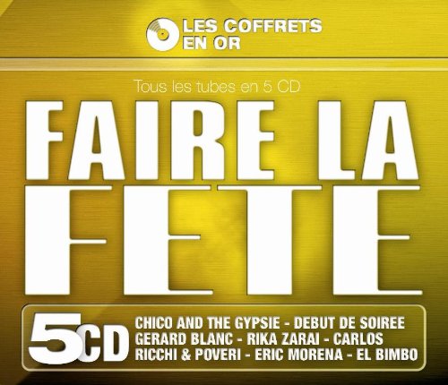 Tous les tubes pour faire la fête (Coffret 5 CD) Pop