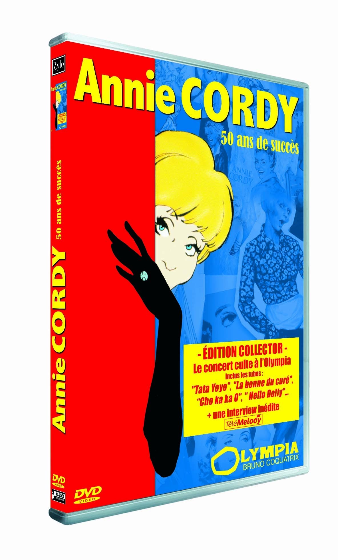 Anny cordy à l'olympia, 50 ans de succés Films