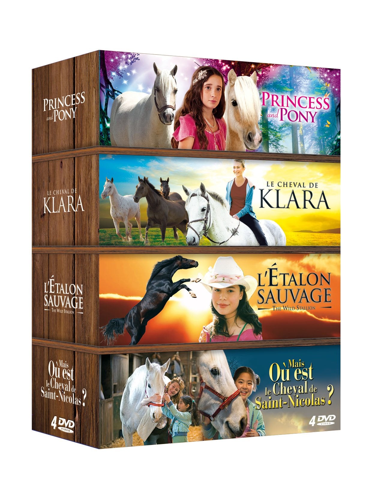 Coffret cheval 4 films Movies