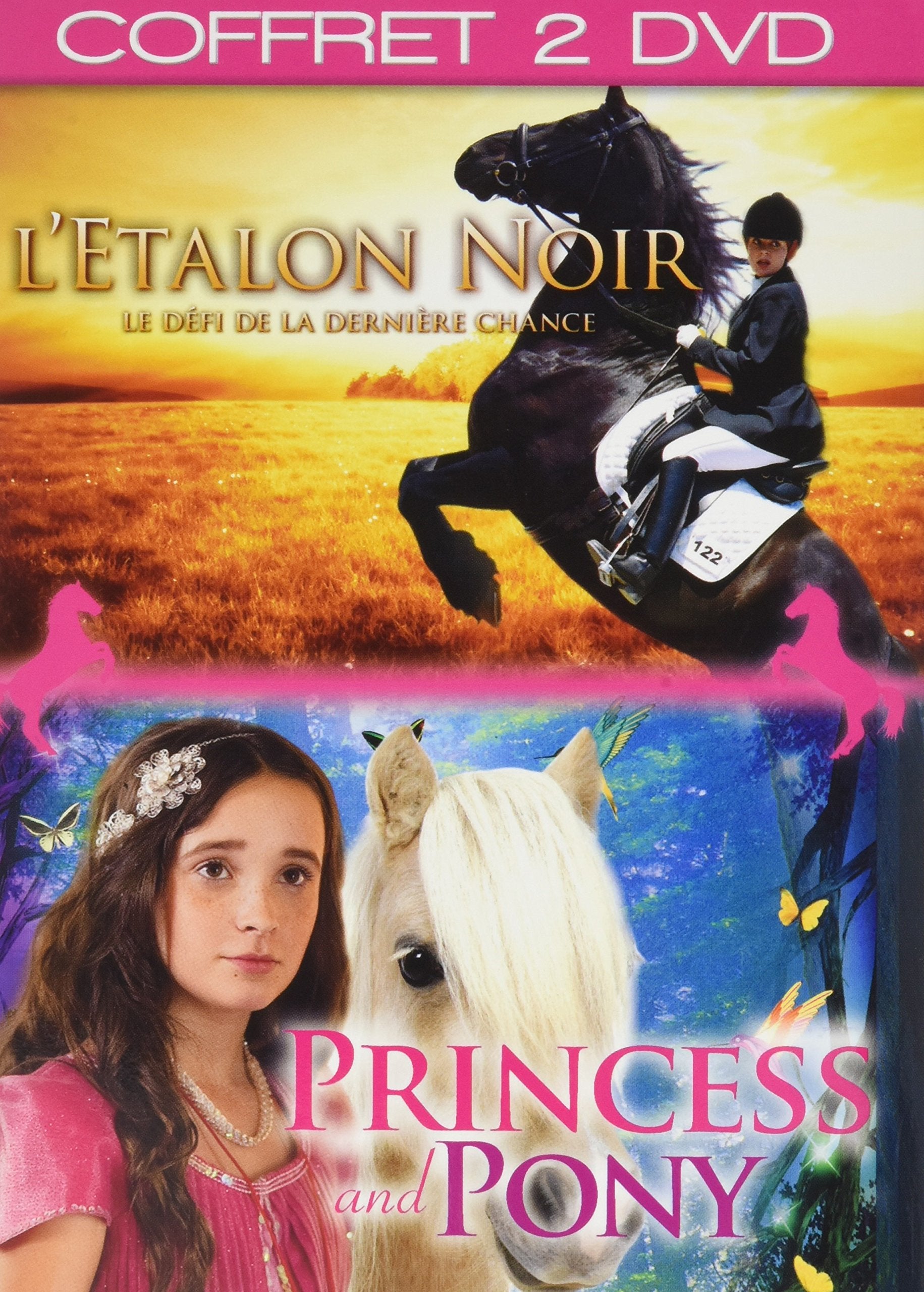 Coffret Cheval, vol. 2 : l'étalon Noir Princess and Pony dvd