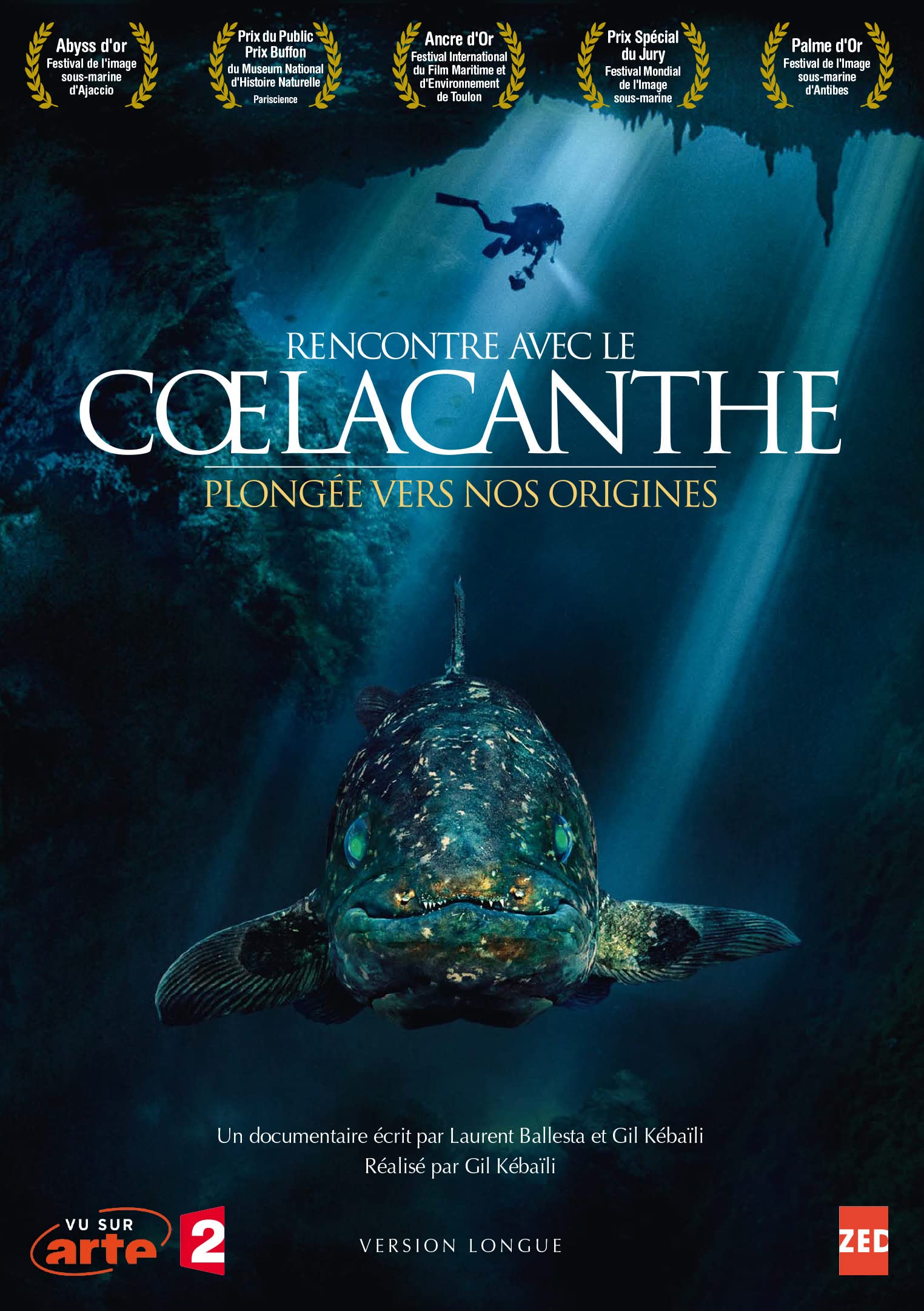 Rencontre avec la coelacanthe, plongée vers nos origines Films
