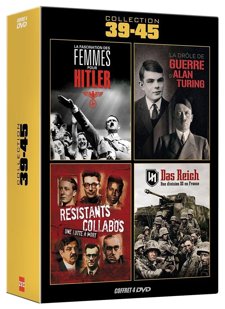 39-45-La Collection : La Fascination des Femmes pour Hitler + La Drôle de Guerre d'Alan Turing + Résistants-Collabos : Une Lutte à Mort + Das Reich : Une Division SS en France Movies