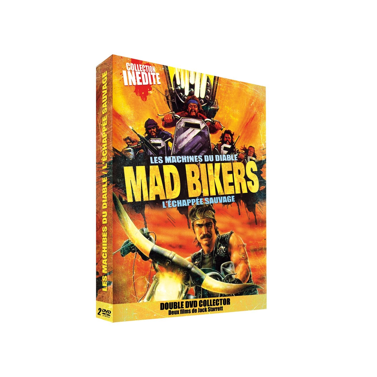 Coffret mad bikers: les machines du diable ; l'echappée sauvage Films