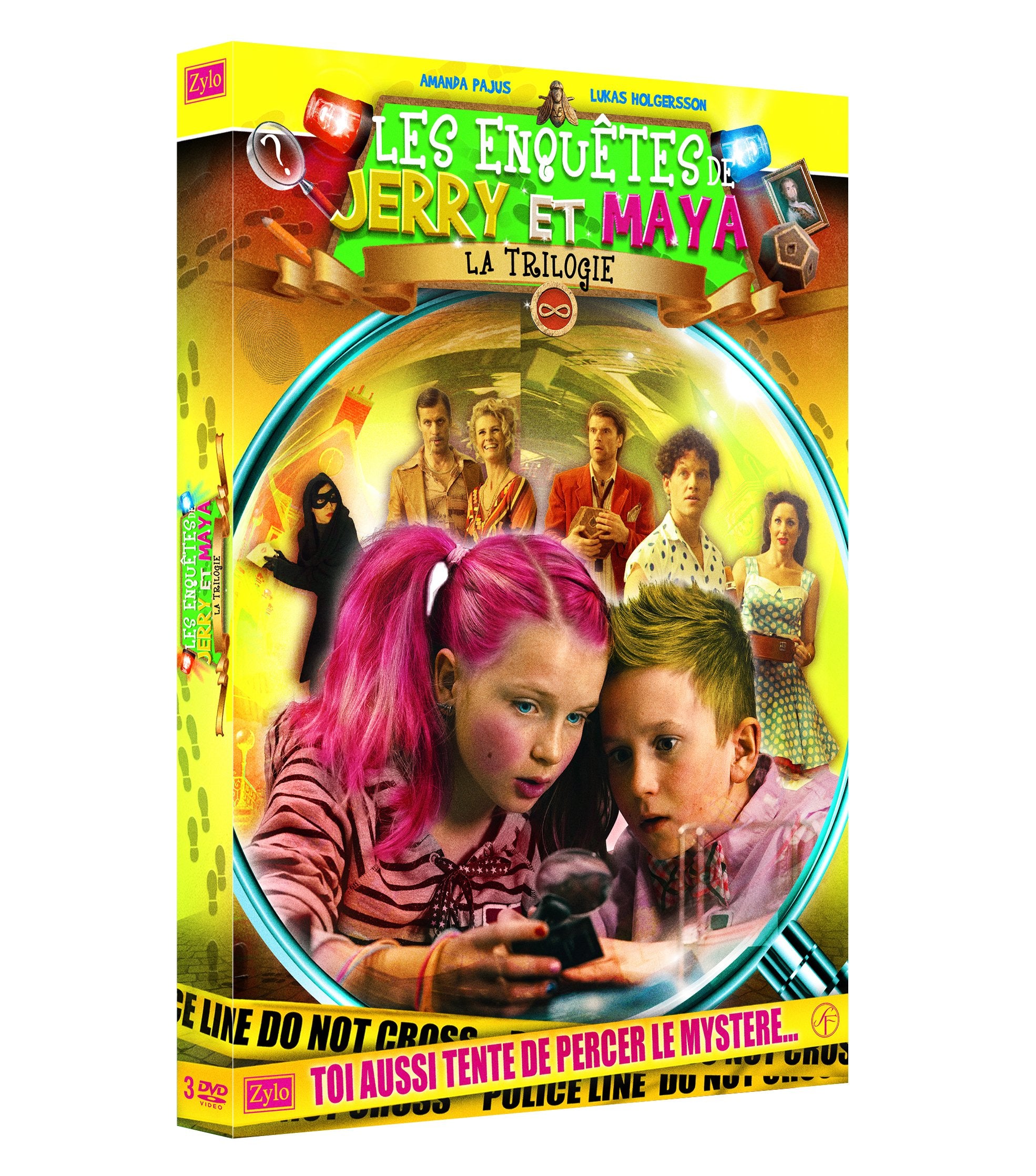 Les Enquêtes de Jerry et Maya : La Trilogie dvd