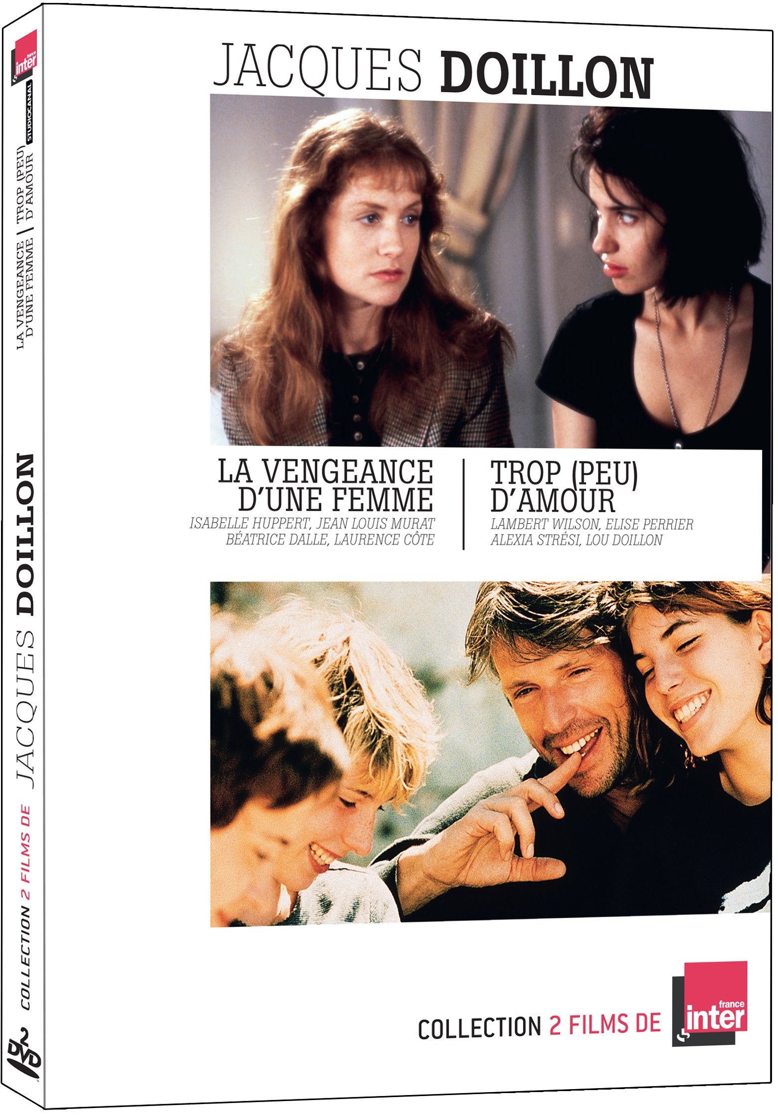 Coffret jacques doillon 2 films : la vengeance d'une femme ; trop (peu) d'amour Films