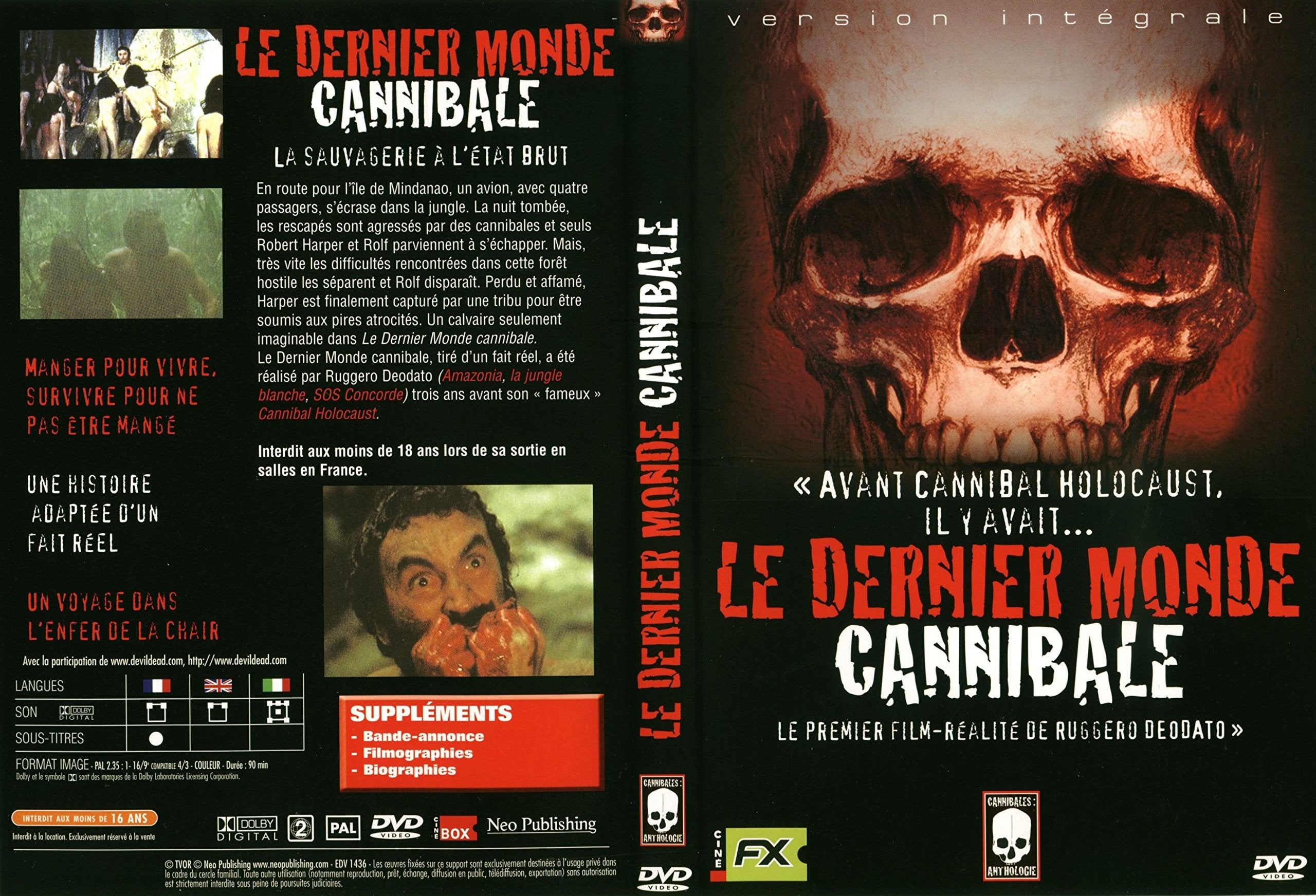 Product Image: Le Dernier monde cannibale - Version intégrale