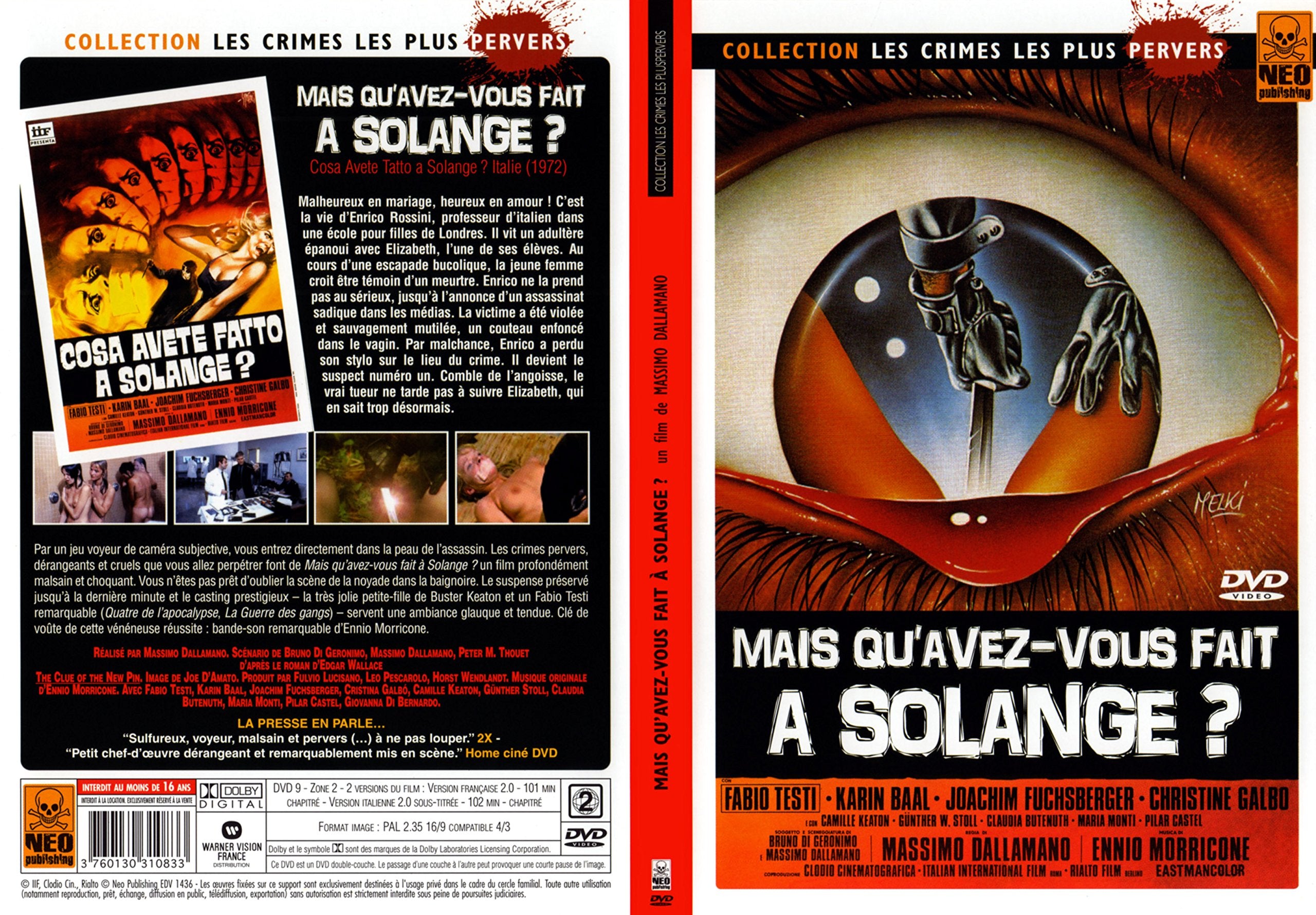 Mais qu'avez vous fait à Solange ? Films