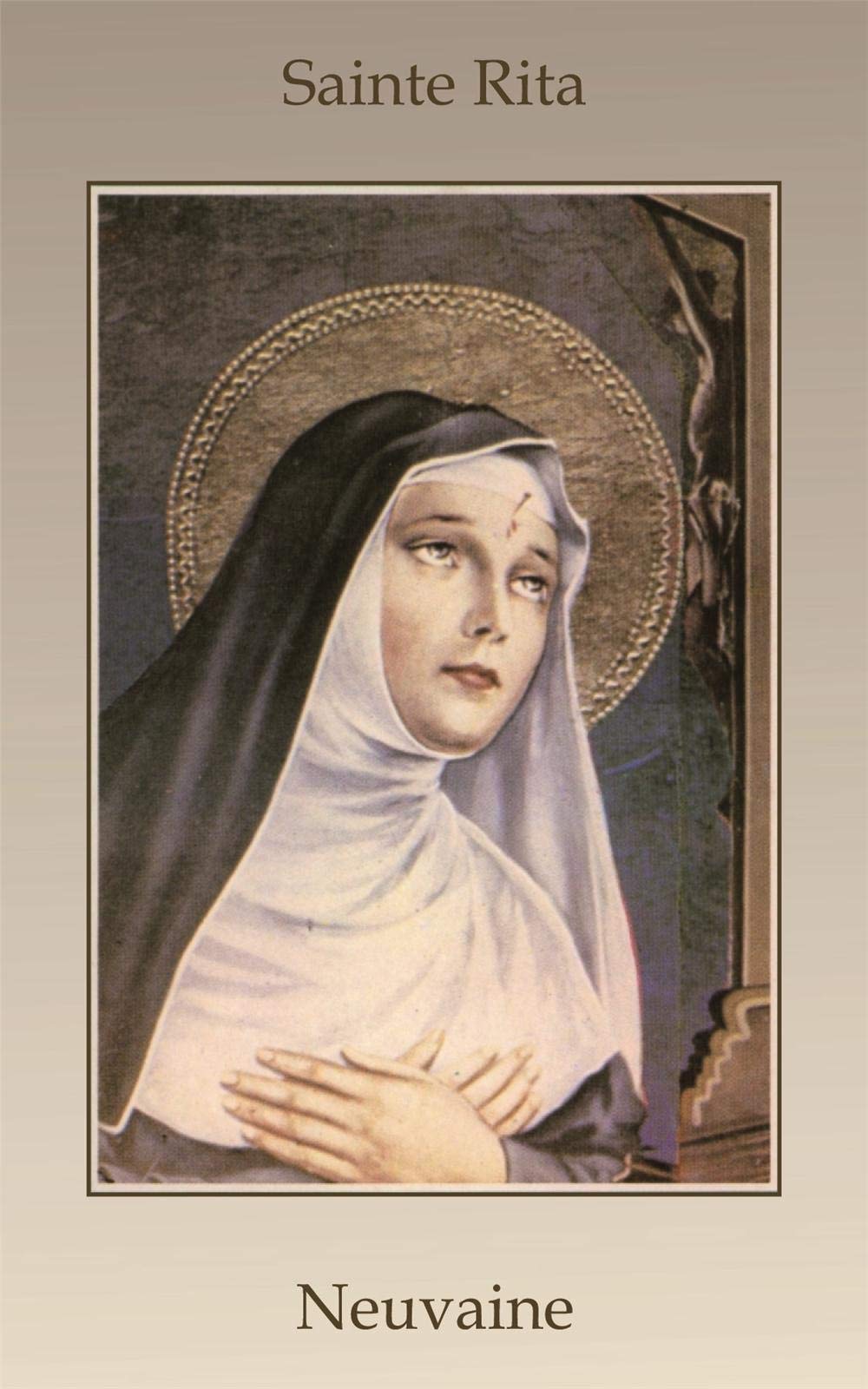 Livret de neuvaine à Sainte Rita Books