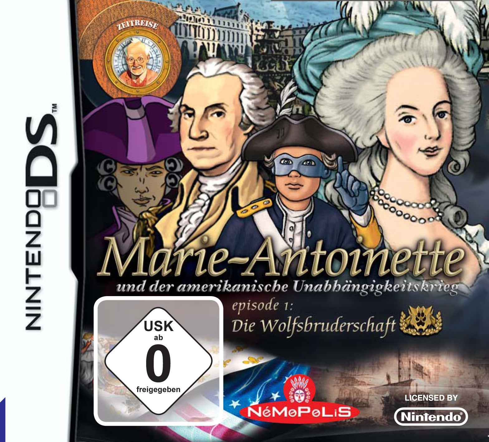 Marie-Antoinette und der amerikanische Unabhängigkeitskrieg - Episode 1: Die Wolfsbruderschaft (Deutsche Version) Nintendo DS