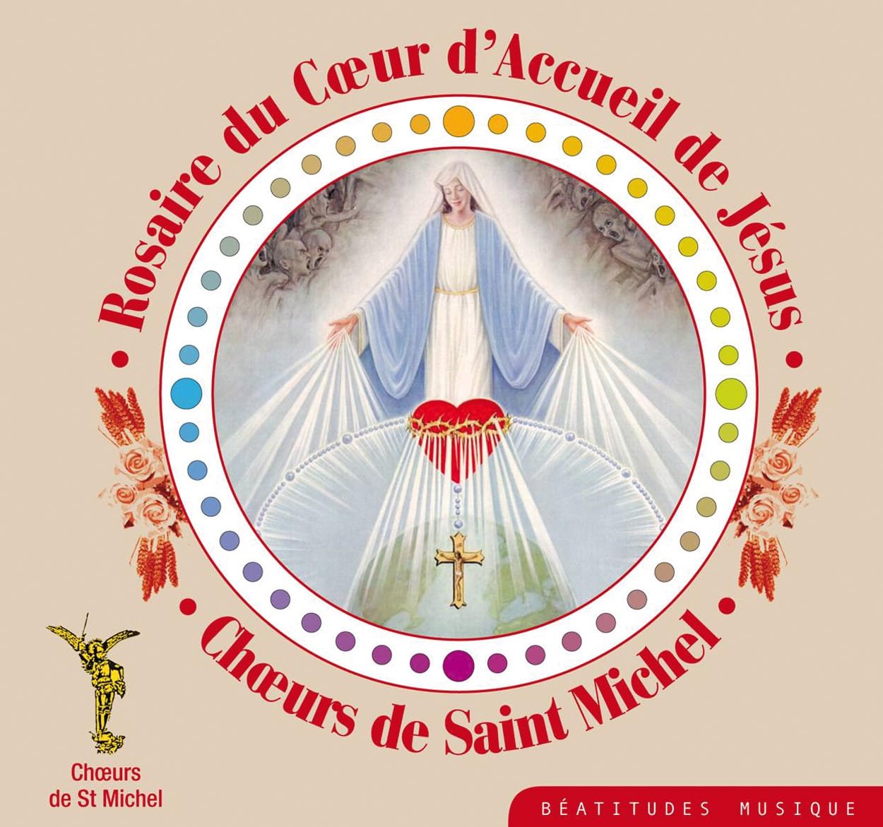 Rosaire du coeur d’Accueil de Jésus – Coffret 4 CD: Coffret de 4 CD cd