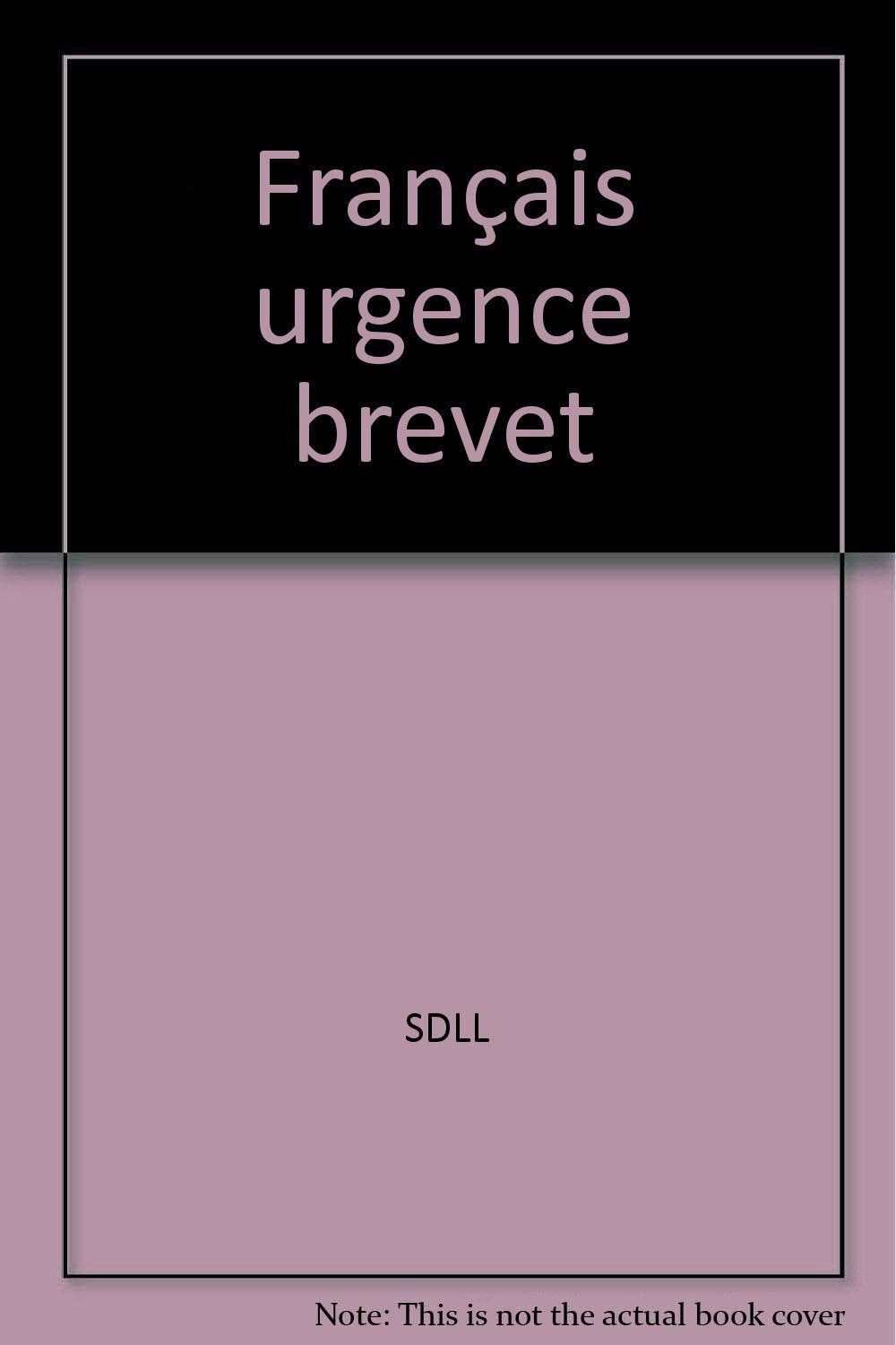 Product Image: Français urgence brevet