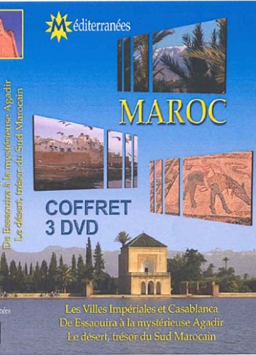 Coffret Maroc : Les villes impériales et Casablanca / de Essaouira à la mystérieuse Agadir / le désert, trésor du sud ma - Coffret 3 DVD Movies