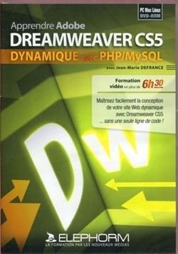 Product Image: Dreamweaver CS5 dynamique avec PHP/MySQL