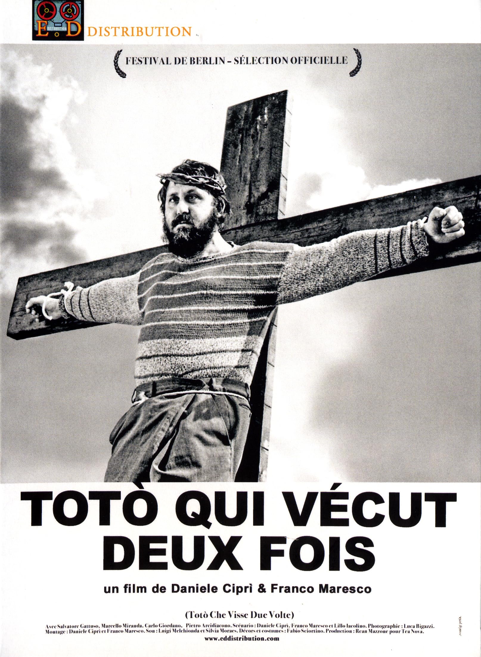Totò Qui vécut Deux Fois dvd