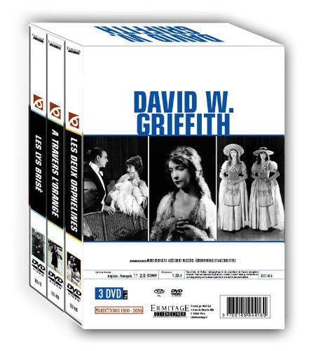 David w. griffith coffret 3 dvd (à travers l orage leslys brisé les deux orphelins) Films