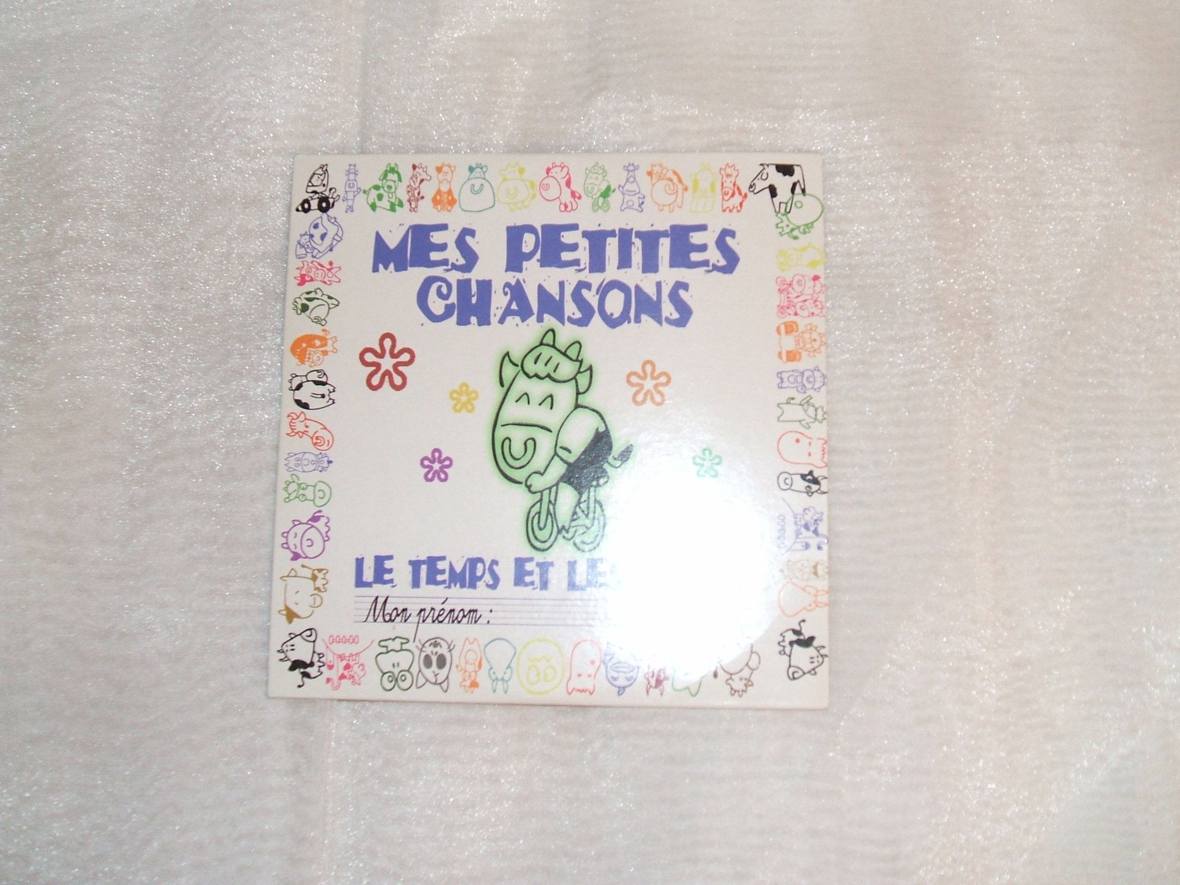 CD MES PETITES CHANSONS LE TEMPS ET LES SAISONS cd