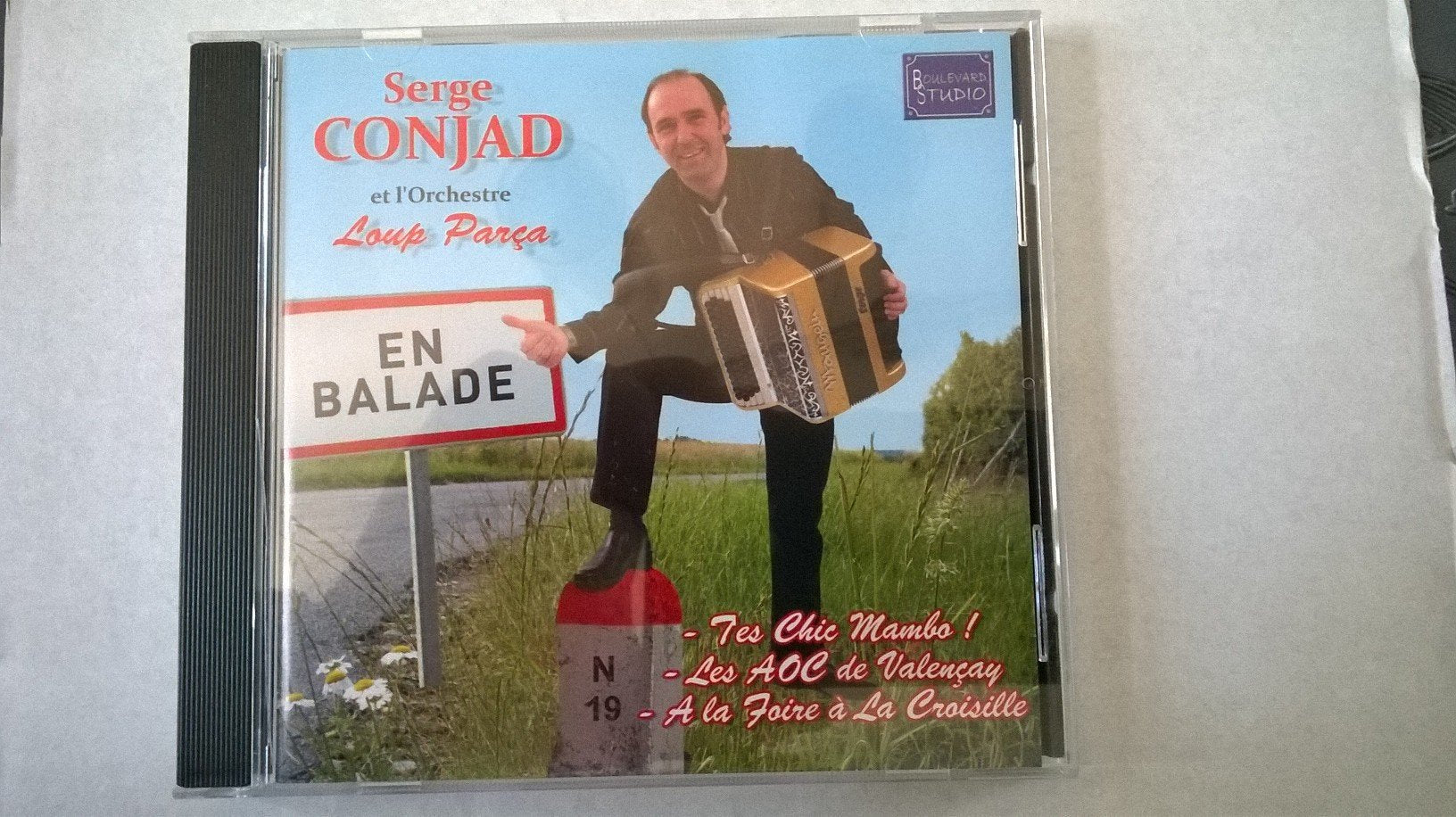 SERGE CONJAD et son orchestre EN BALADE cd