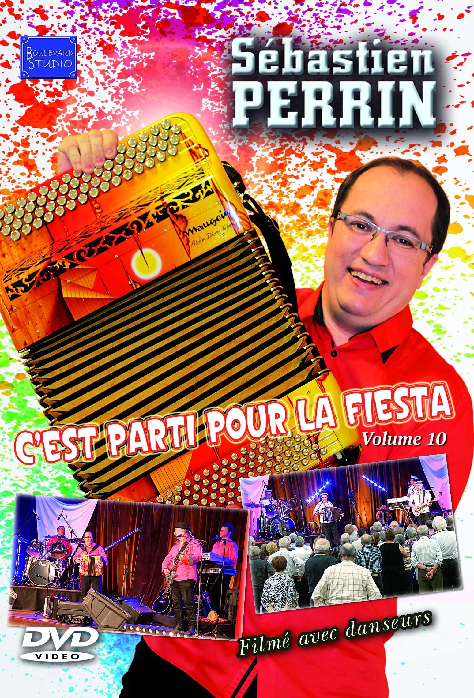Sebastien PERRIN C'EST PARTI POUR LA FIESTA dvd