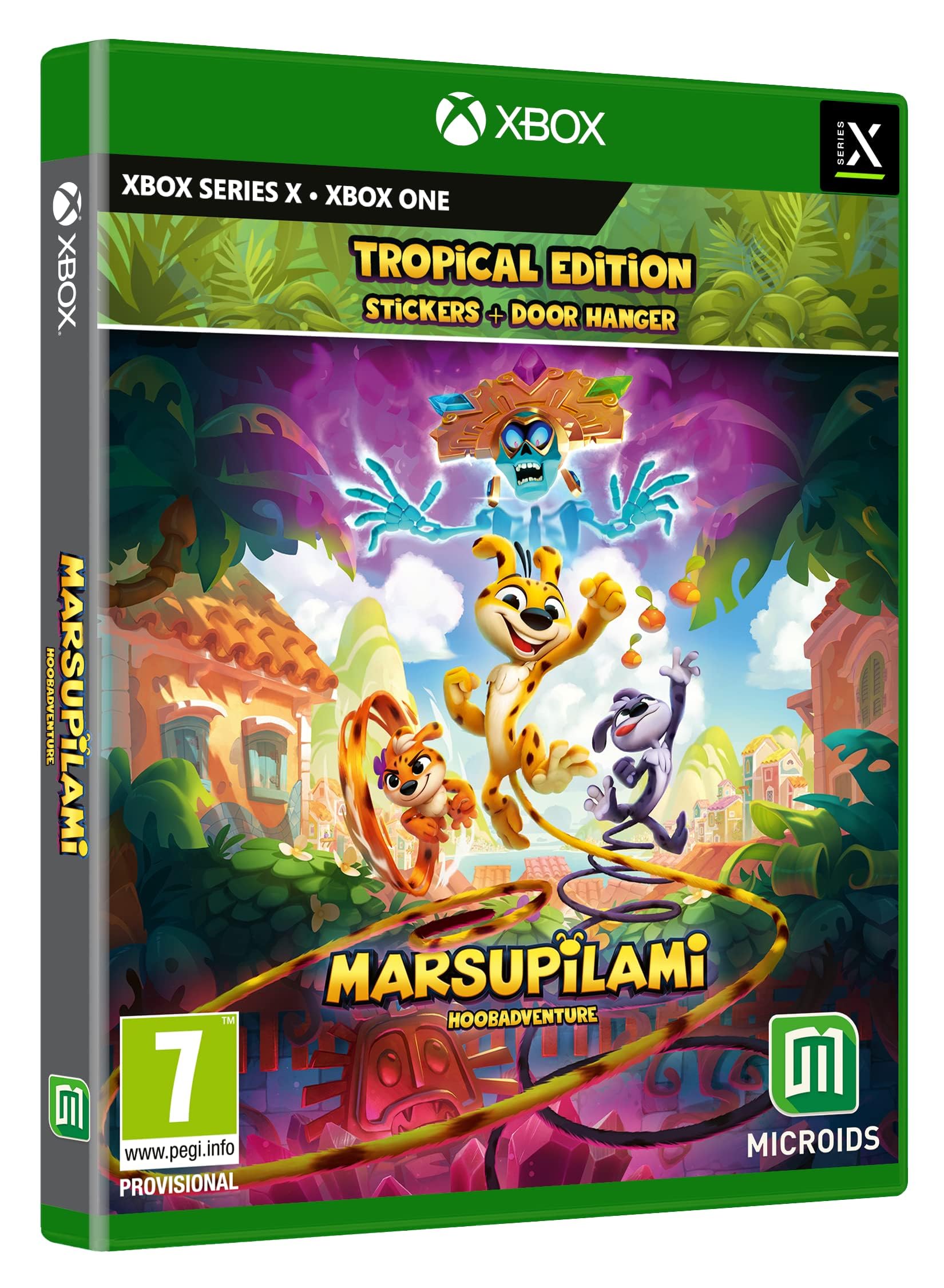 Unbekannt Marsupilami: Le Secret Du Sarcophage Edition Tropicale Xbox One