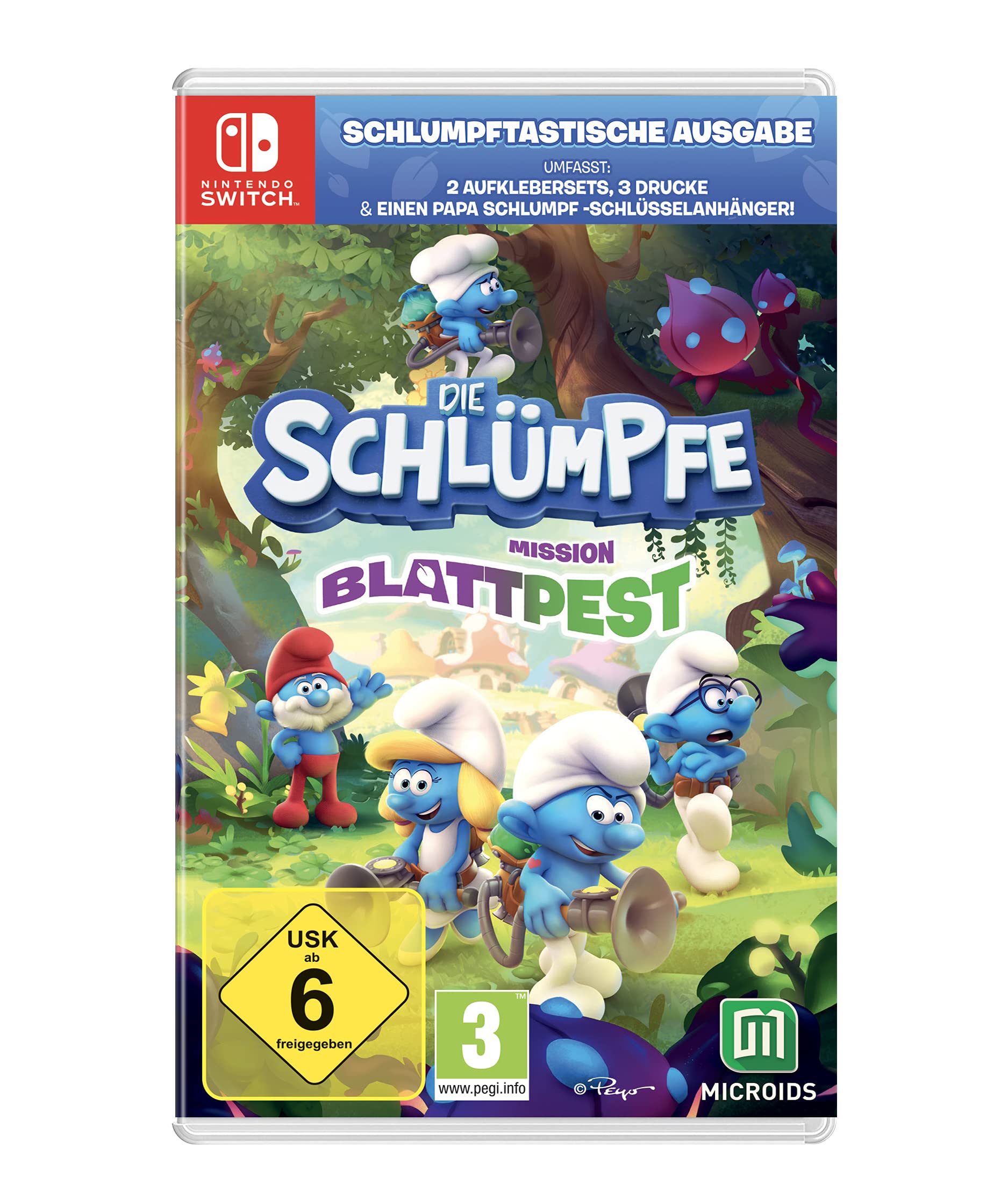 Die Schlümpfe: Mission Blattpest - Schlumpftastische Ausgabe - - Limited Edition Nintendo Switch