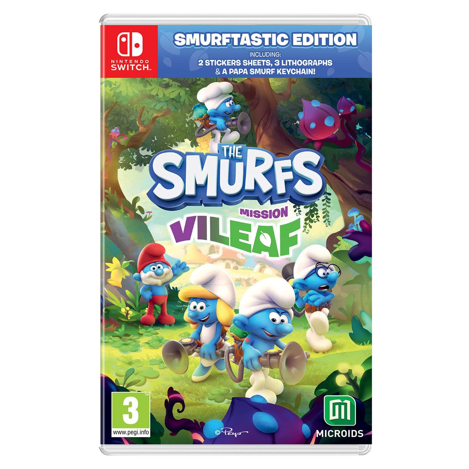 The Smurfs: Mission Vileaf - Smurftastic Edition NSW Nintendo Switch