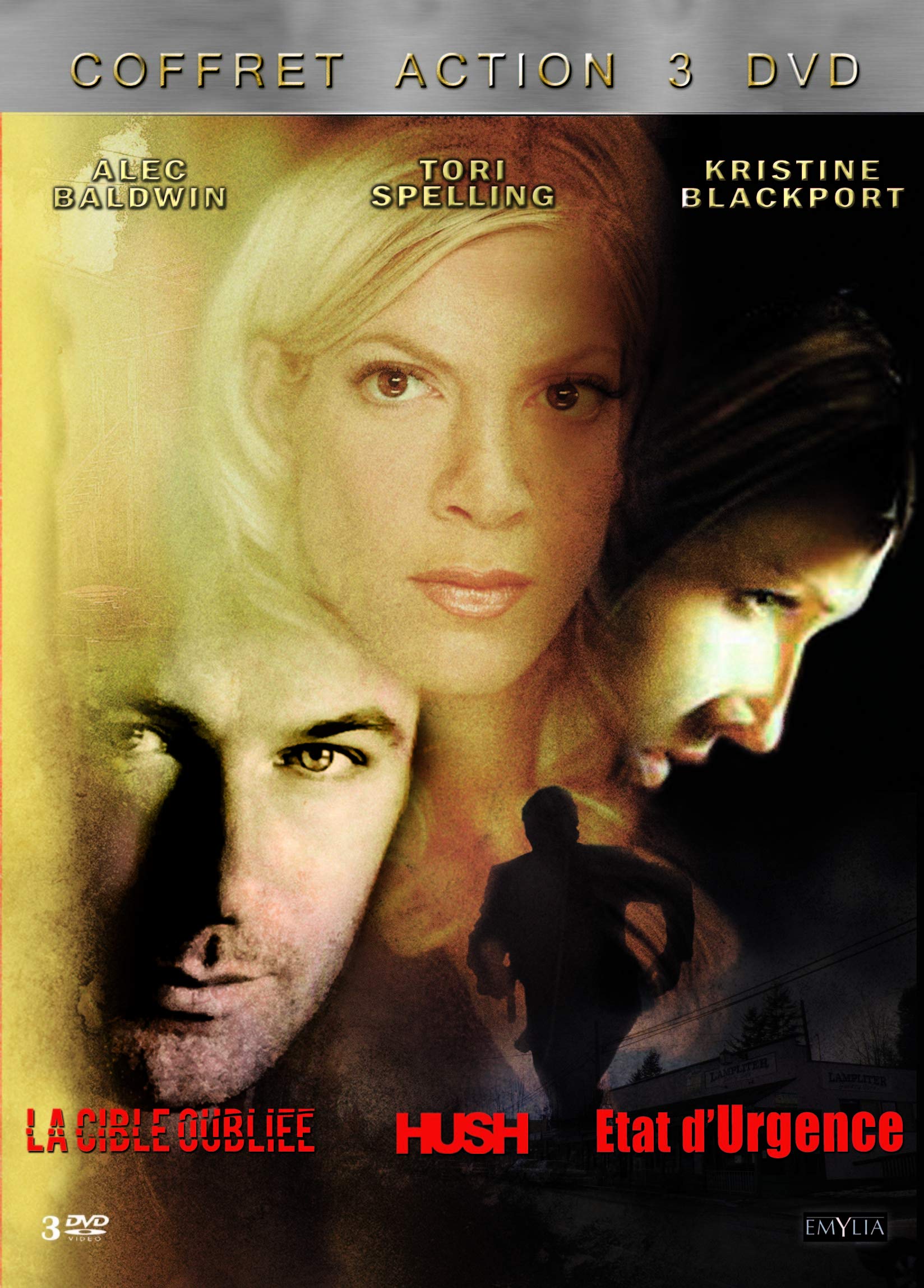 Coffret action : la cible oubliée ; hush ; état d'urgence Films